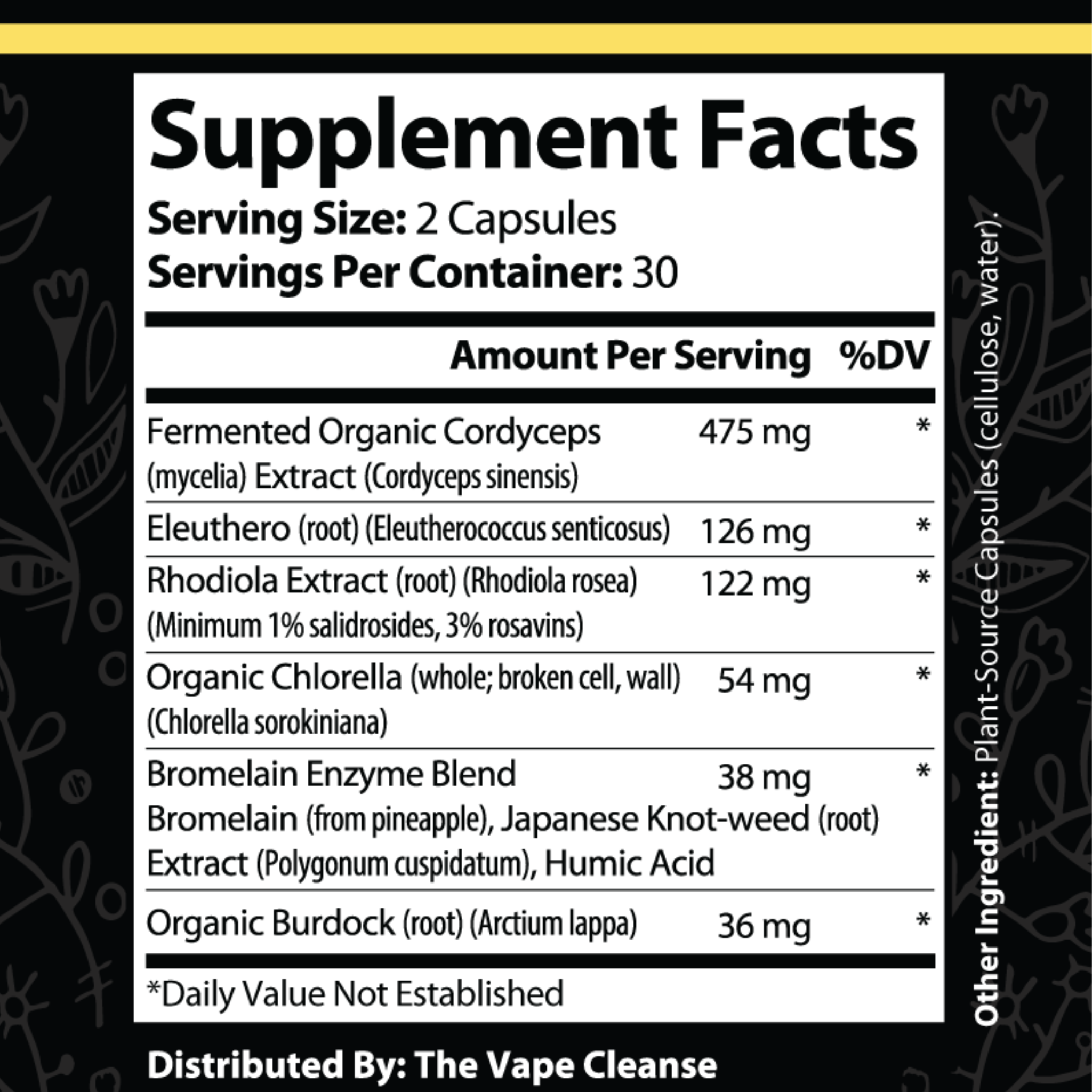 The Heal adrenal support formula is packed with powerful organic ingredients that help regulate your fight or flight response.Includes Japanese knotweed, an ancient remedy known to improve respitory health.